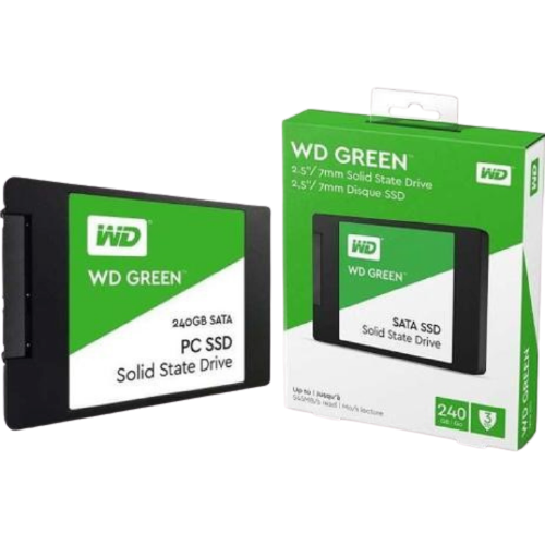 Análise de 240GB WD Green SSD