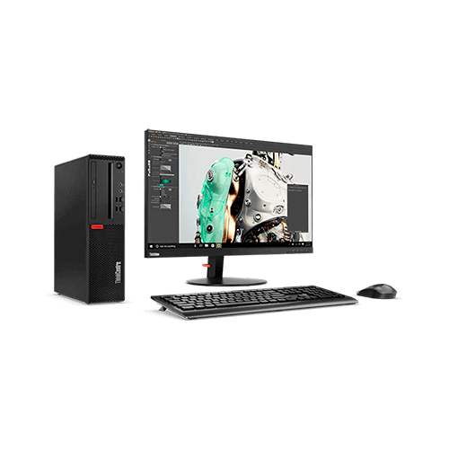 Desktop Lenovo M75q AMD Ryzen 7 4700Ge + Monitor 23,8″ Full Hd