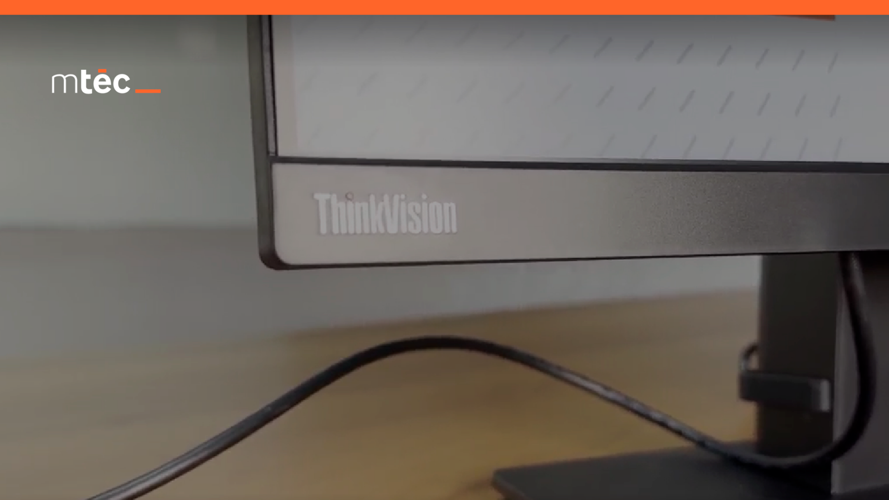 Mtec Unboxing: Monitor Lenovo ThinkVision T22i-20 